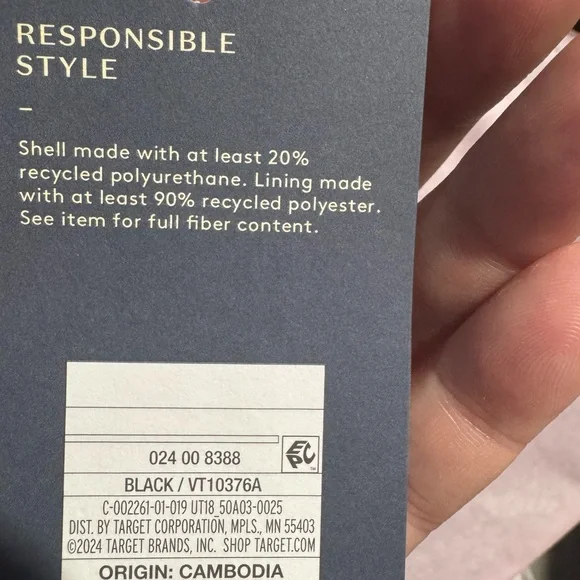 Little Black Shoulder Bag fashion purse with Gold Chain NWT super cute! - Picture 8 of 9